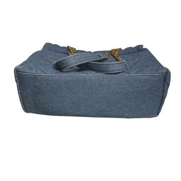 Steve Madden Blue Quilted Shoulder Bag - Picture 5 of 10